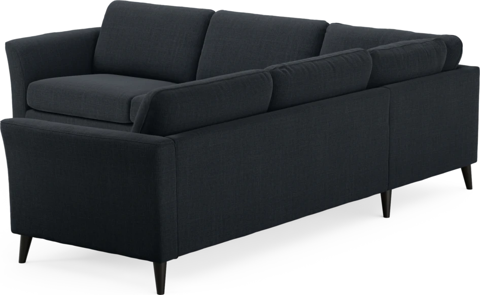 Bridge - Hörnsoffa, 2+2-sits - Blå
