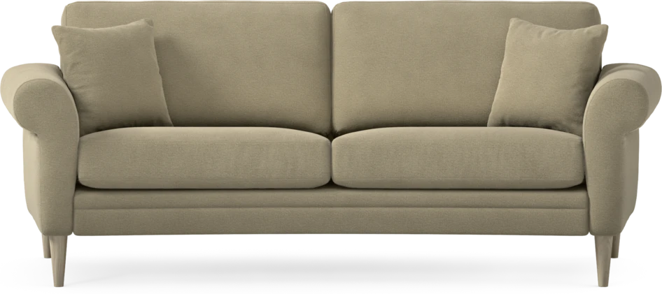 Eden - 2,5-sits soffa svängd - Beige