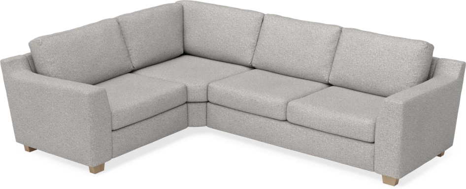 Friday - Hörnsoffa, 1,5+2,5-sits - Vit