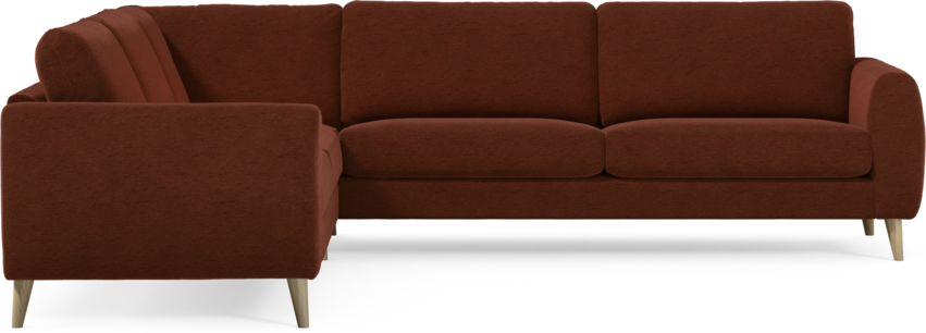 Bridge - Hörnsoffa, 2+3-sits - Orange