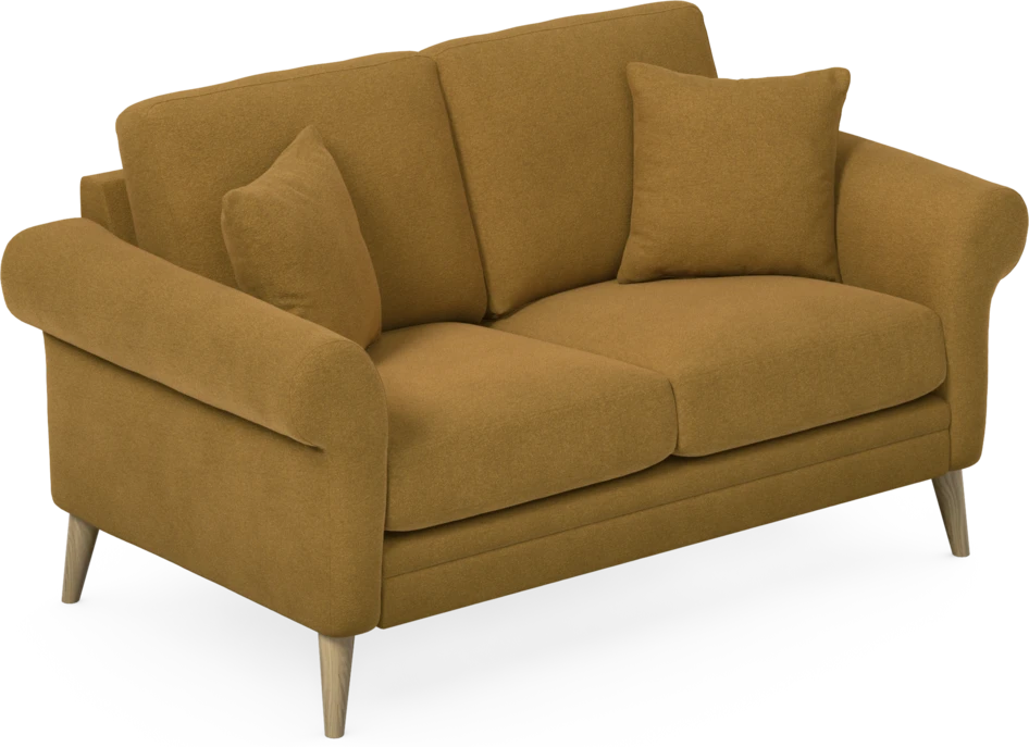 Eden - 2-sits soffa - Gul