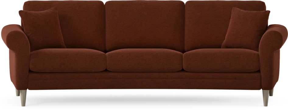 Eden - 3-sits soffa svängd - Orange