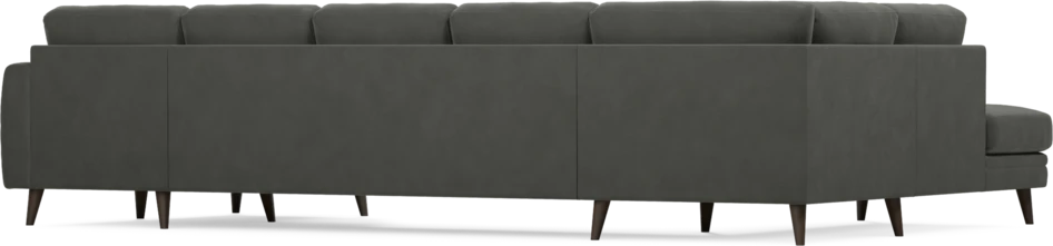 Eden - 3-sits soffa med divan vänster och schäslong höger - Grå
