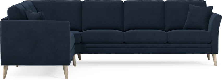 Eden - Hörnsoffa, 2+3-sits - Blå