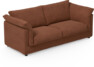 Cherrie - 2,5-sits soffa med kappa - Orange
