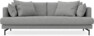 Harper - 3-sits soffa, hel dyna - Grå