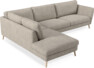 Madison Lux - 3-sits soffa med divan vänster - Vit
