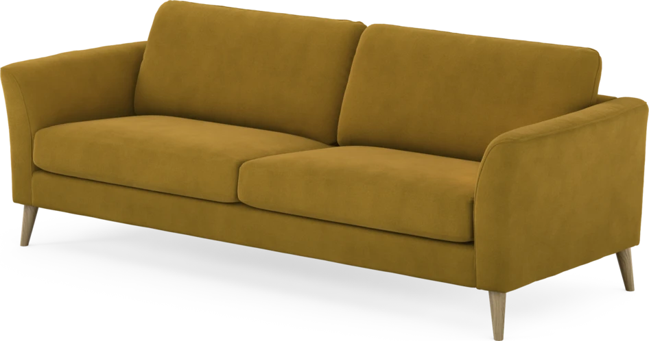 Bridge - 4-sits soffa - Gul
