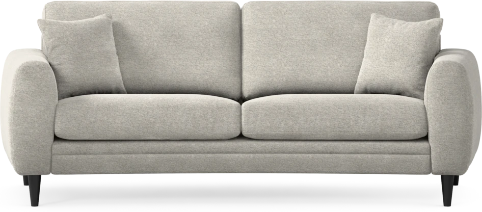Eden - 2,5-sits soffa svängd - Grå