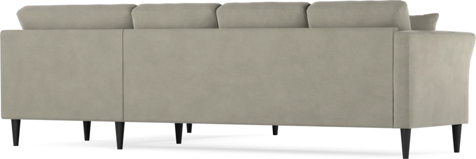 Eden - Hörnsoffa, 3+2-sits - Brun