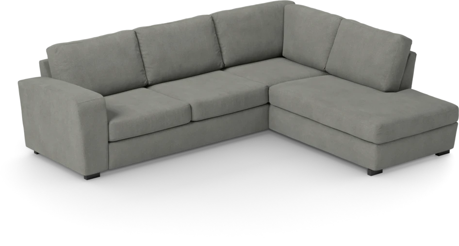 Friday - 2,5-sits soffa med divan höger - Grå