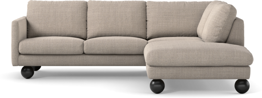 Madison Lux - 2-sits soffa med divan höger - Beige