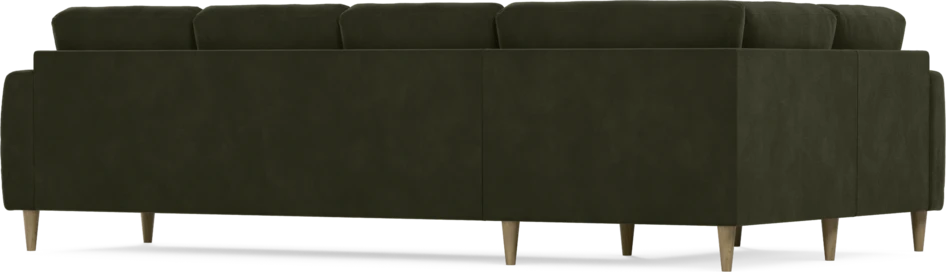 Eden - Hörnsoffa, 1+3-sits - Grön