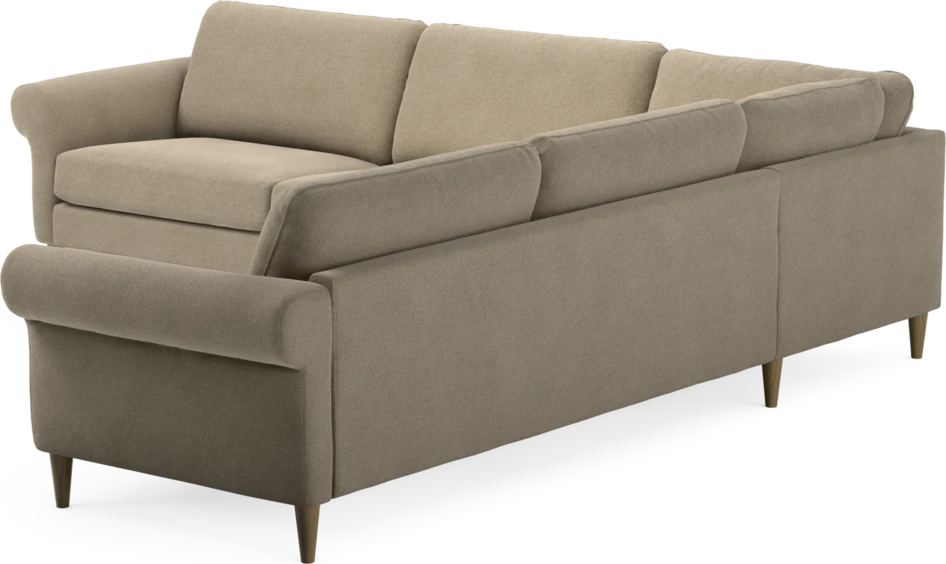 Bridge - Hörnsoffa, 3+3-sits - Beige