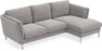 Madison Lux - 2-sits soffa med schäslong höger - Grå