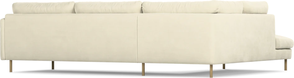 Madison - 3-sits soffa med divan vänster - Vit
