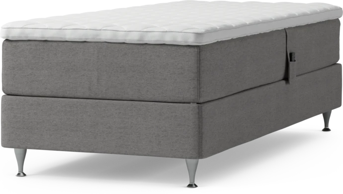 Delux Dream, Ställbar säng, enkelsäng med bäddmadrass och sängben