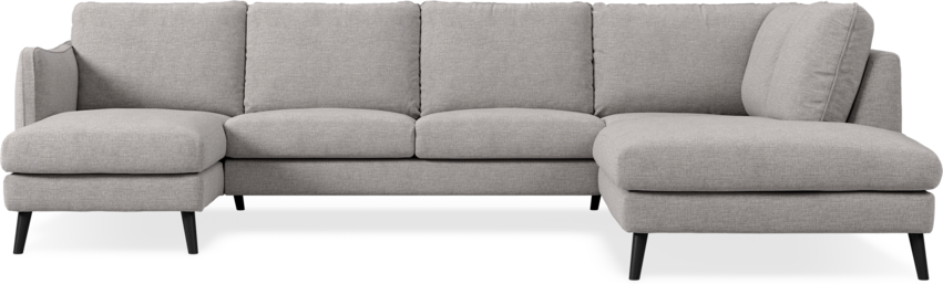 Madison Lux - 2-sits soffa med schäslong vänster och divan höger - Beige