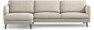 Madison Lux - 3-sits soffa med schäslong vänster - Beige