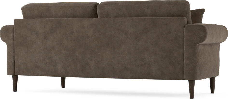Eden - 2,5-sits soffa svängd - Brun