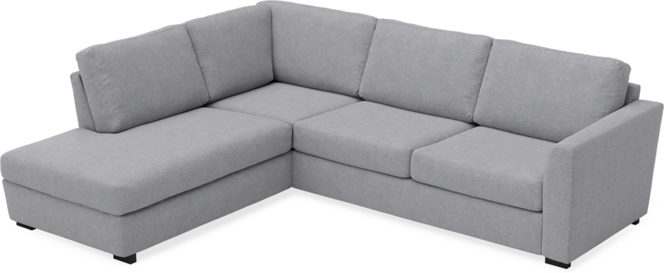 Friday - 2,5-sits soffa med divan vänster - Grå