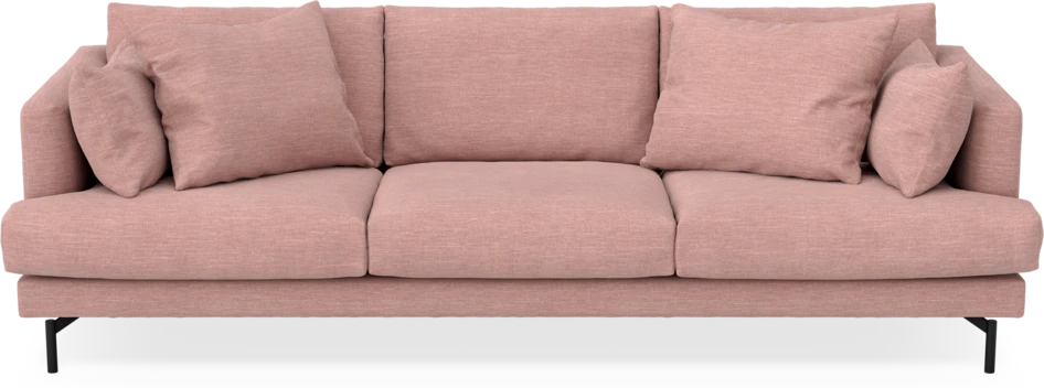 Harper - 4-sits soffa - Rosa