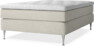 Delux Sense - Kontinentalsäng, enkelsäng med bäddmadrass - Beige