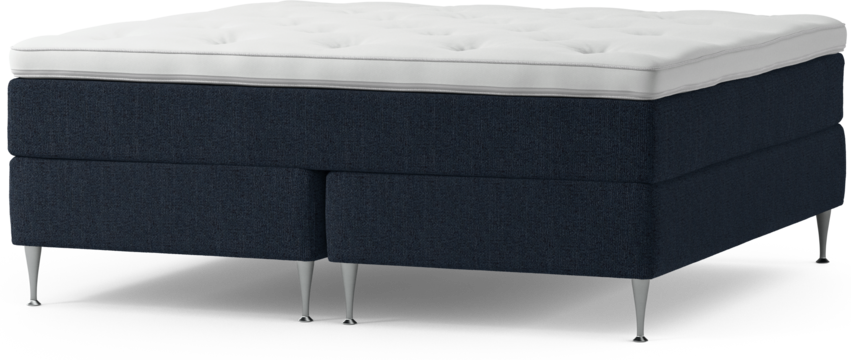 Delux Dream - Kontinentalsäng, dubbelsäng med bäddmadrass och sängben