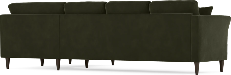 Eden - Hörnsoffa, 3+1-sits - Grön