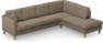 Eden - 3-sits soffa med divan - Brun