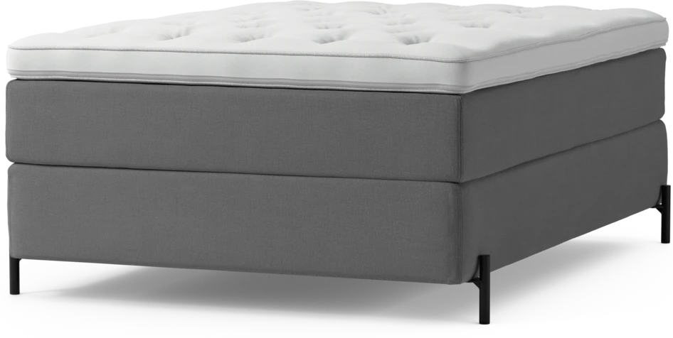 Delux Dream - Kontinentalsäng, enkelsäng 140 cm med bäddmadrass och sängben
