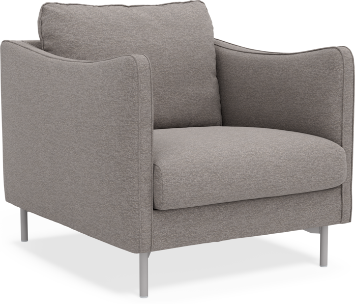Madison Lux - Fåtölj, 70 cm - Grå