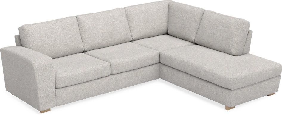 Friday - 2,5-sits soffa med divan höger - Grå