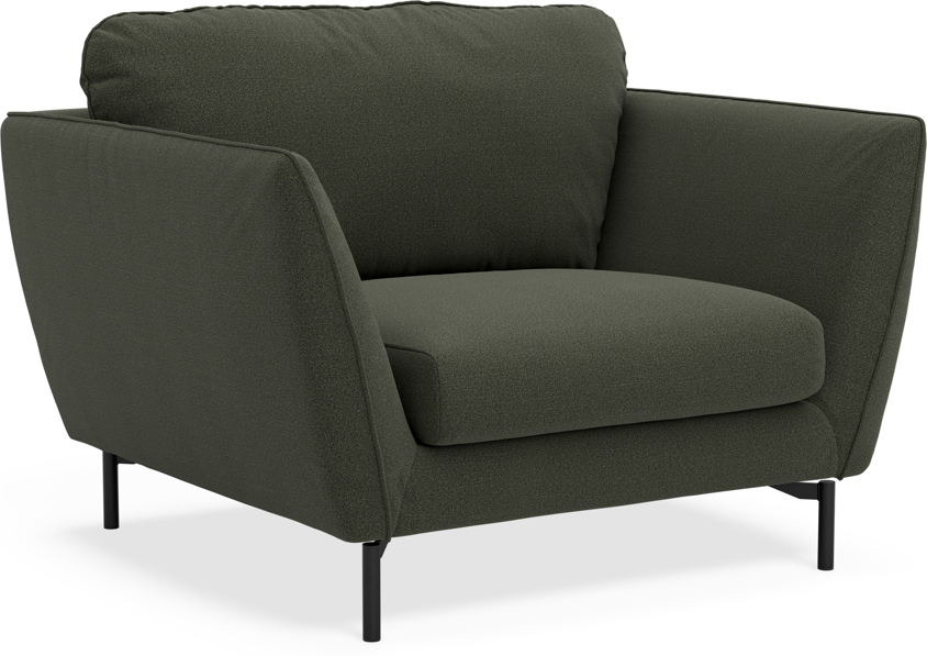 Madison Lux - Fåtölj, 70 cm - Grön