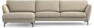 Madison Lux - 3-sits soffa med schäslong vänster - Beige