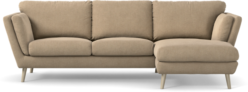 Madison - 2-sits soffa med schäslong höger - Beige