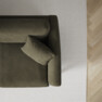 Eden - 2,5-sits soffa med divan - Grön