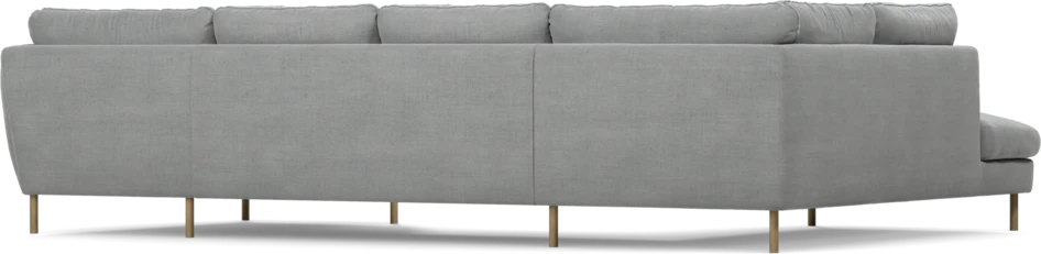 Madison - 2-sits soffa med divan vänster och schäslong höger - Grå