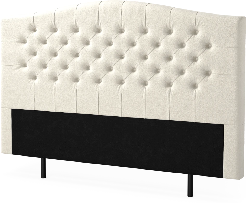New York välvd - Sänggavel, 90-210 cm - Beige