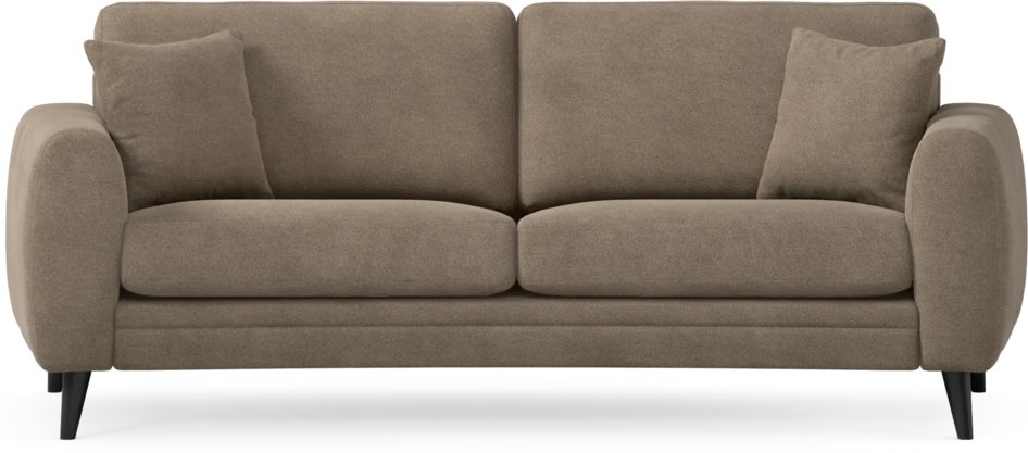 Eden - 2,5-sits soffa svängd - Brun