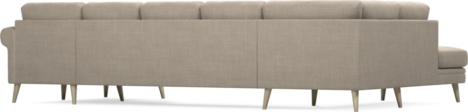 Eden - 3-sits soffa med divan vänster och schäslong höger - Beige