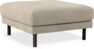 Willow - Fotpall, fast klädsel - Beige