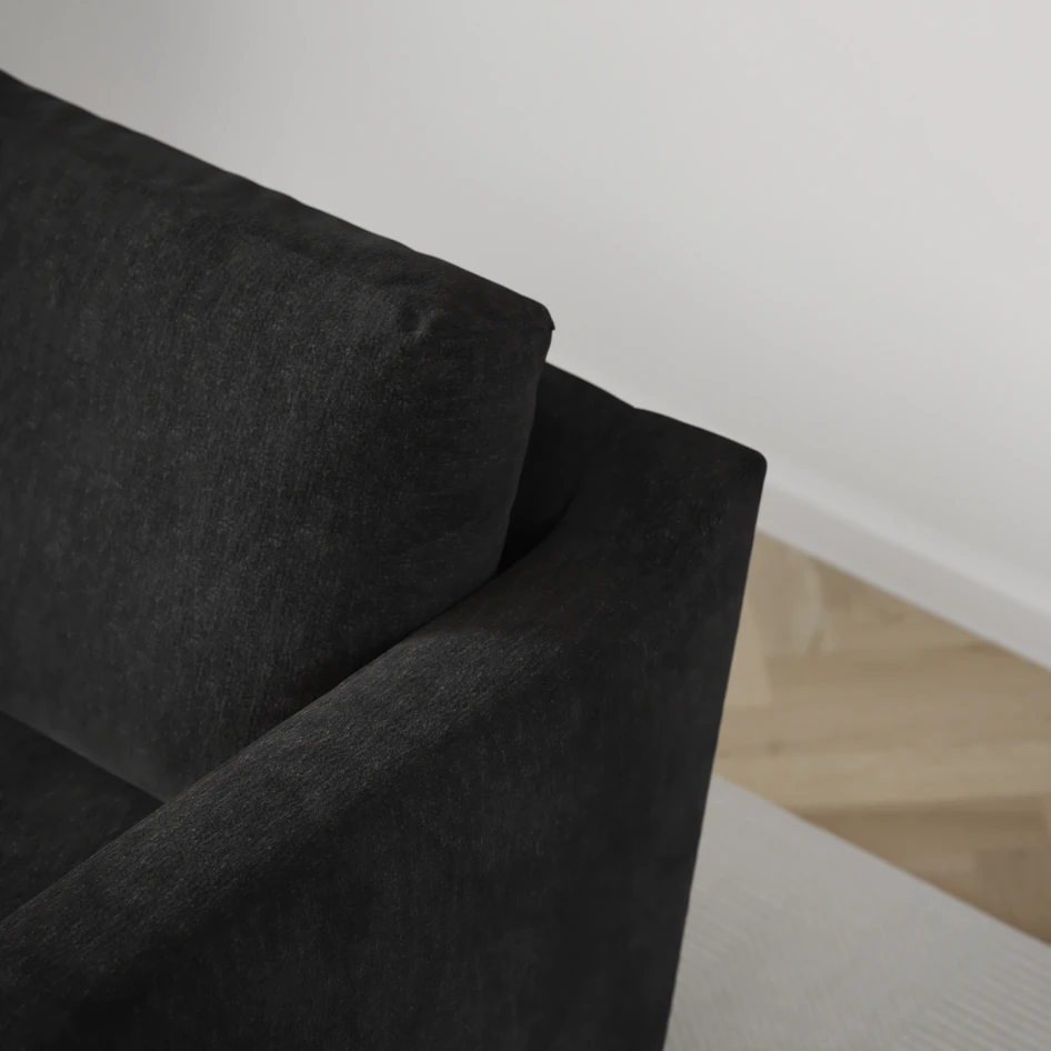 Friday - 3-sits soffa - Blå