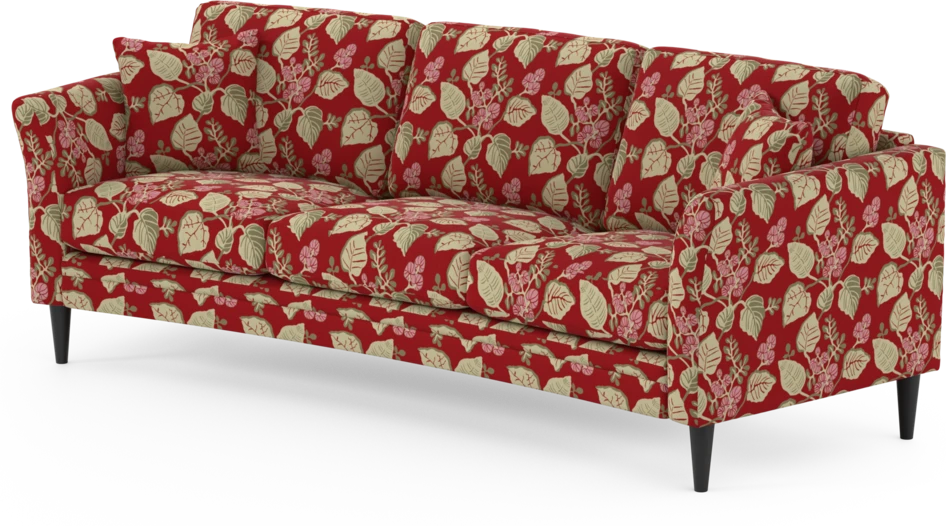 Eden - 3-sits soffa svängd - Flerfärgad