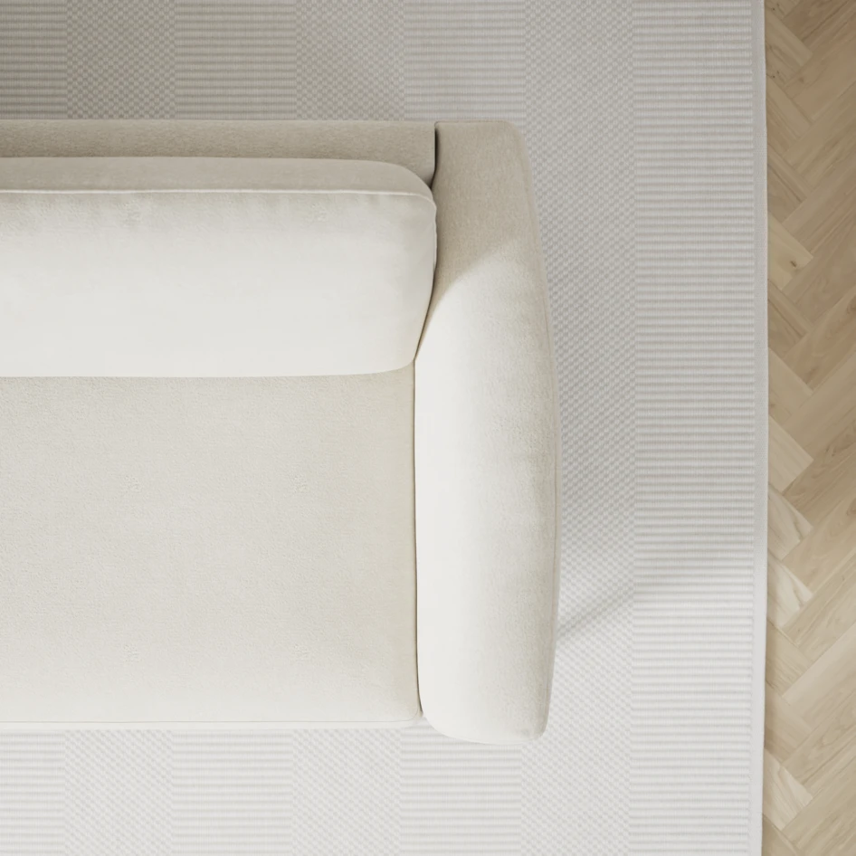 Bridge - 4-sits soffa - Vit