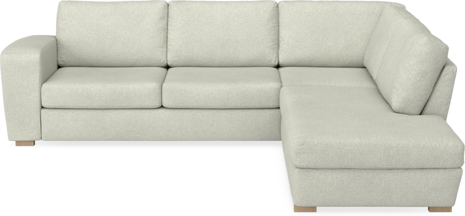 Friday - 2,5-sits soffa med divan höger - Beige