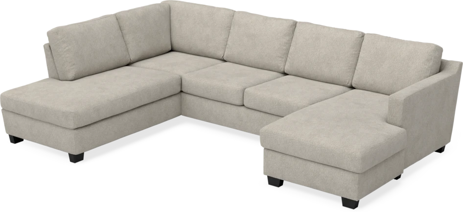 Friday - 3-sits soffa med divan vänster och schäslong höger - Beige