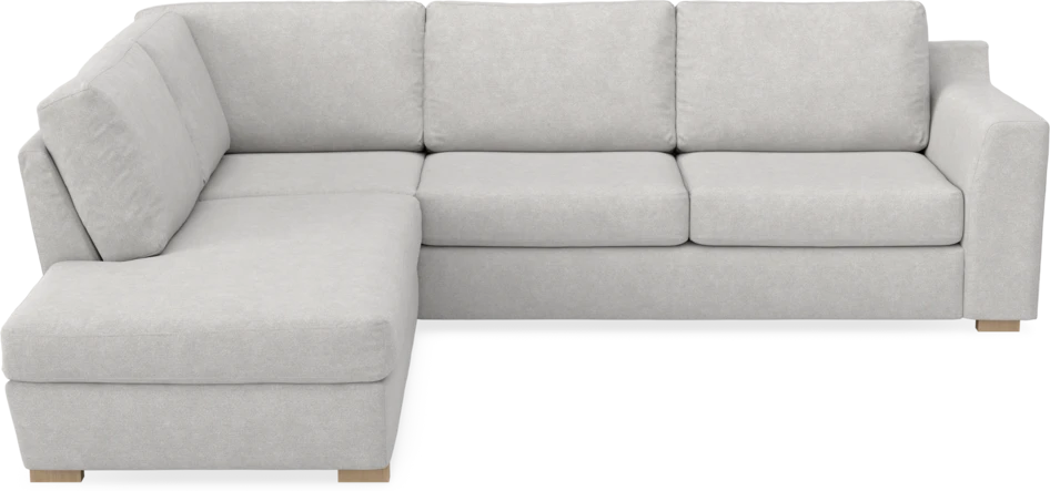 Friday - 2,5-sits soffa med divan vänster - Grå