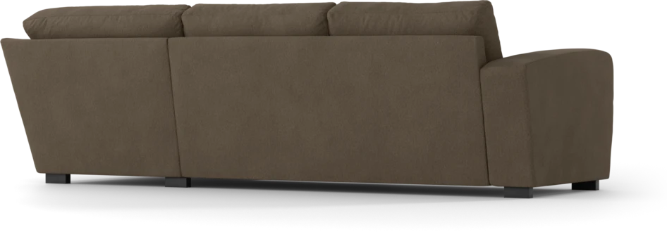 Friday - 2,5-sits soffa med divan höger - Brun