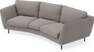 Madison - 3-sits soffa svängd, 70 cm - Grå